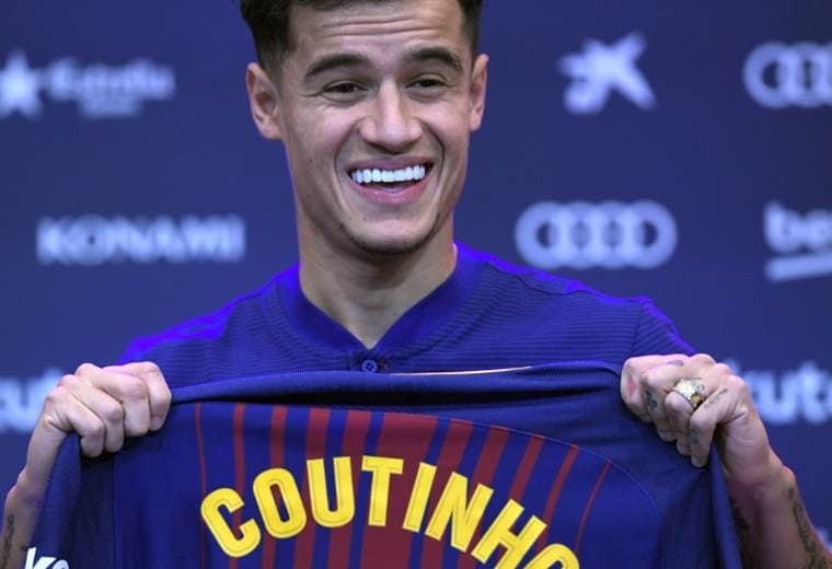 Philippe Coutinho, jugador del Barcelona.|AFP