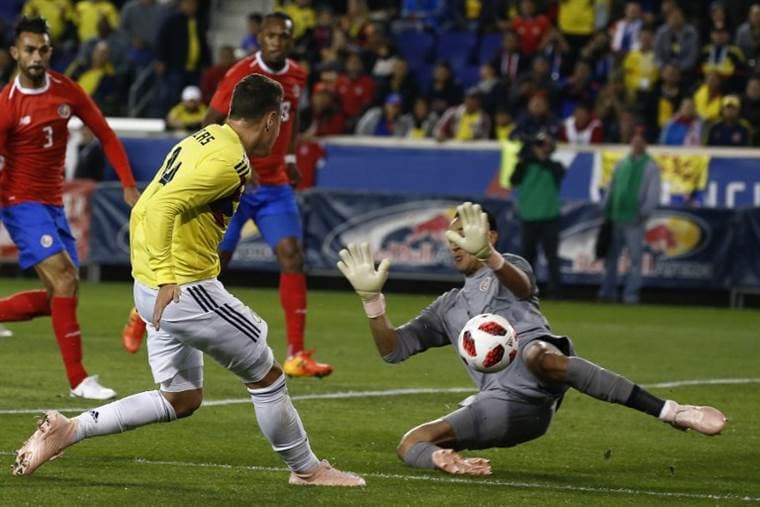 Keylor Navas en el Costa Rica vrs Colombia |AFP. 