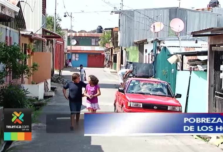 Cerca de 23.000 familias costarricenses pasaron a vivir en condición de pobreza en el último año