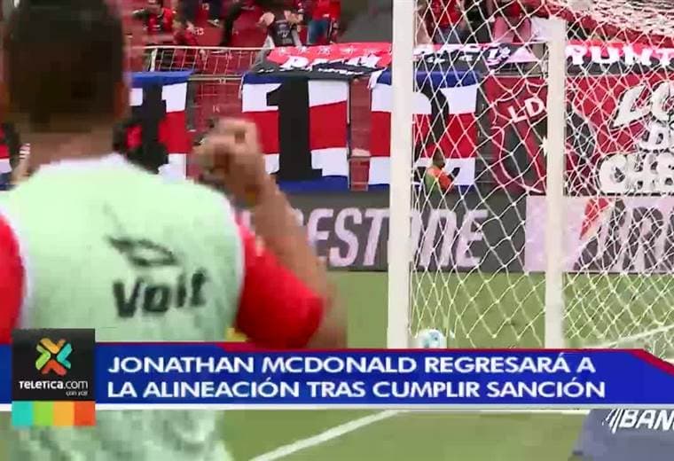 Jonathan McDonald encabeza la tabla de goleadores manudos en Clásicos Nacionales