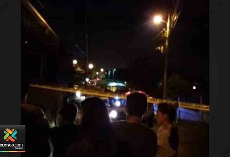 Hombre muere de varios disparos tras balacera en Aserrí