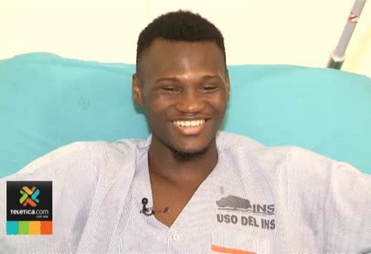 Atleta paralímpico Sherman Güity ganó los 100 metros planos en Colombia