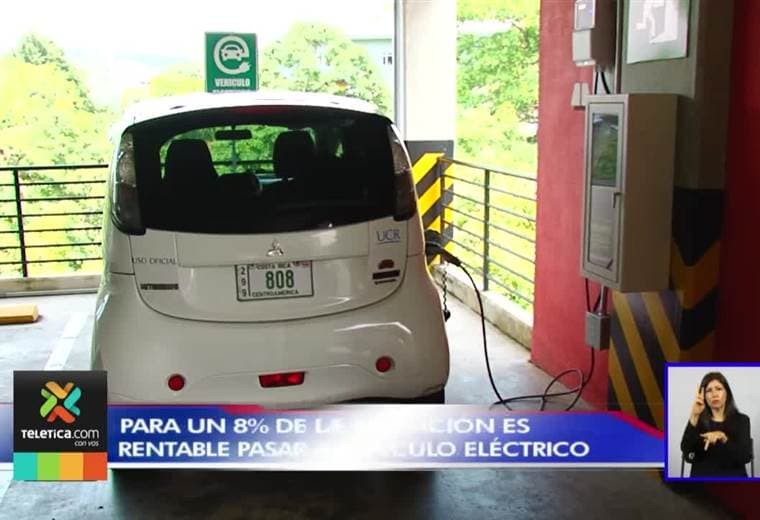 Para un 8% de la población es rentable pasar a vehículo eléctrico, según estudio UCR