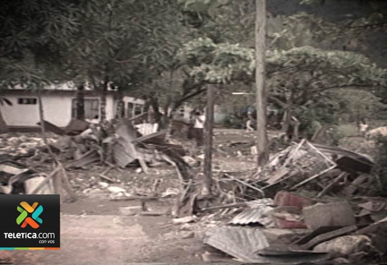 Impacto del huracán Juana dejó 28 personas fallecidas en Ciudad Neily hace 30 años