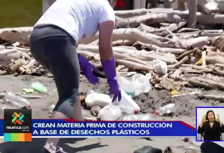 Empresa costarricense lanzó materia prima de construcción a base de desechos plásticos