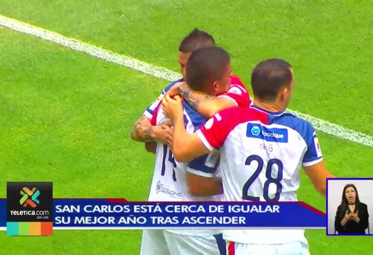 San Carlos está cerca de igualar su mejor año tras ascender a Primera División