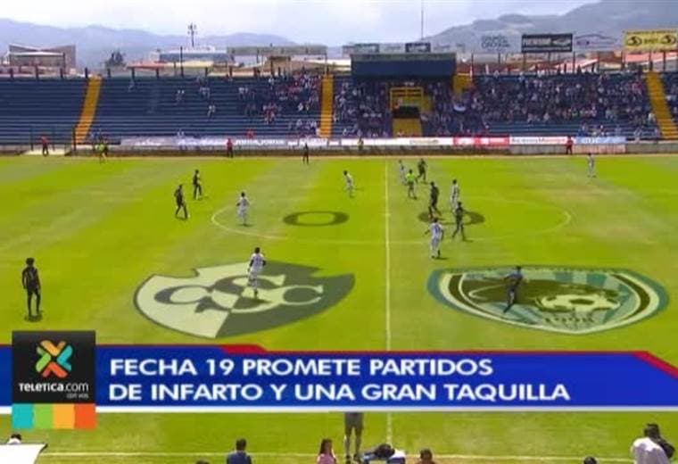 Fecha 19 se podría caracterizar por estadios a reventar