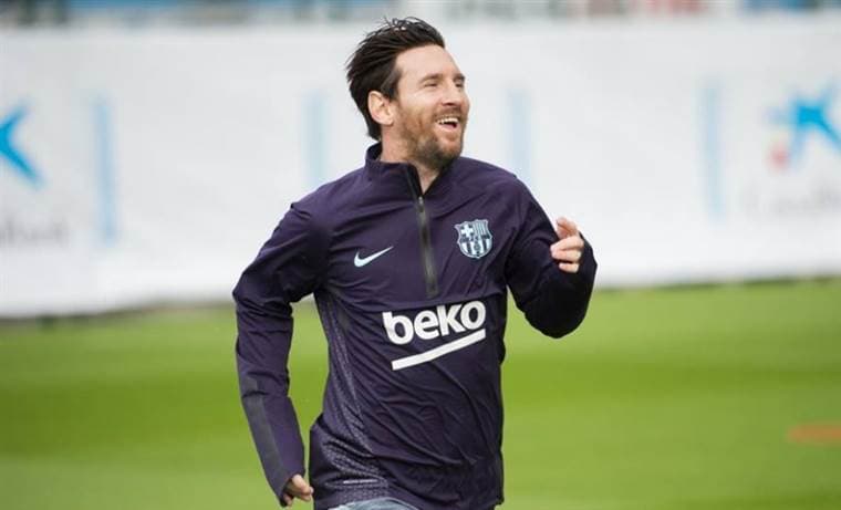Lionel Messi, delantero argentino del FC Barcelona. 