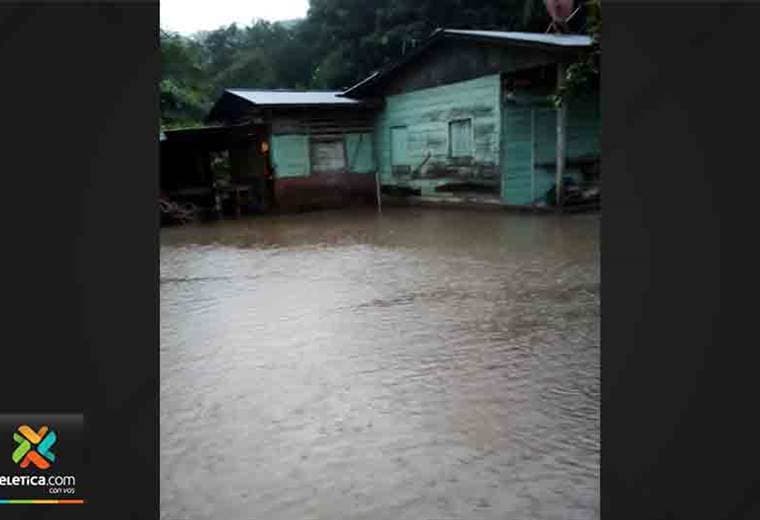 Inundaciones en Paquera, Puntarenas