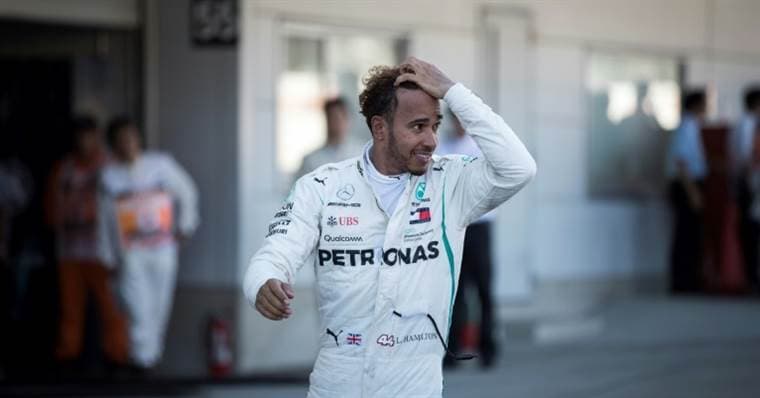 Lewis Hamilton. AFP