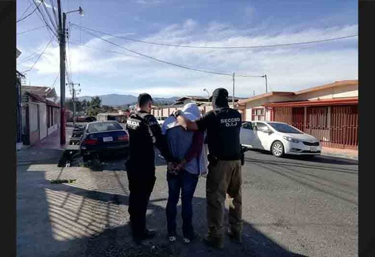 OIJ detuvo a 12 sospechosos de secuestrar a una extranjera en San Francisco de Dos Ríos