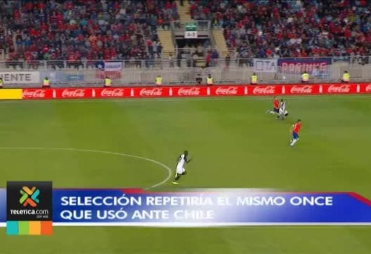 Rónald González dará continuidad al equipo que ganó ante Chile