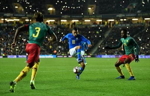 Partido amistoso entre Brasil-Camerún. |AFP