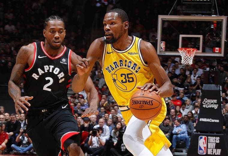 Durant anota 51 pero Raptors acaban con Warriors en la NBA