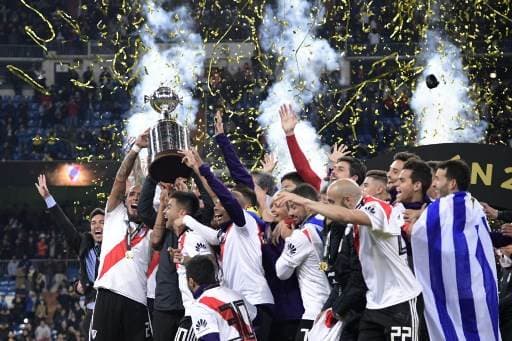 River Plate festejó el título de Copa Libertadores 2018.|AFP