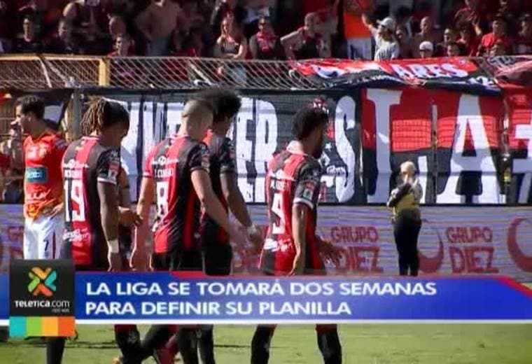 Alajuelense se tomará dos semanas para definir su planilla