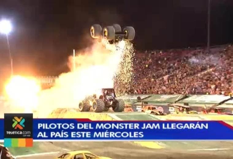 Pilotos del Monster Jam llegarán al país con la ilusión de dar un gran espectáculo