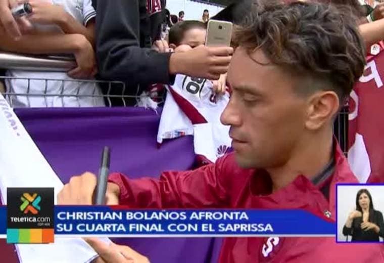 Christian Bolaños llega a la final nacional como el jugador más regular de Saprissa