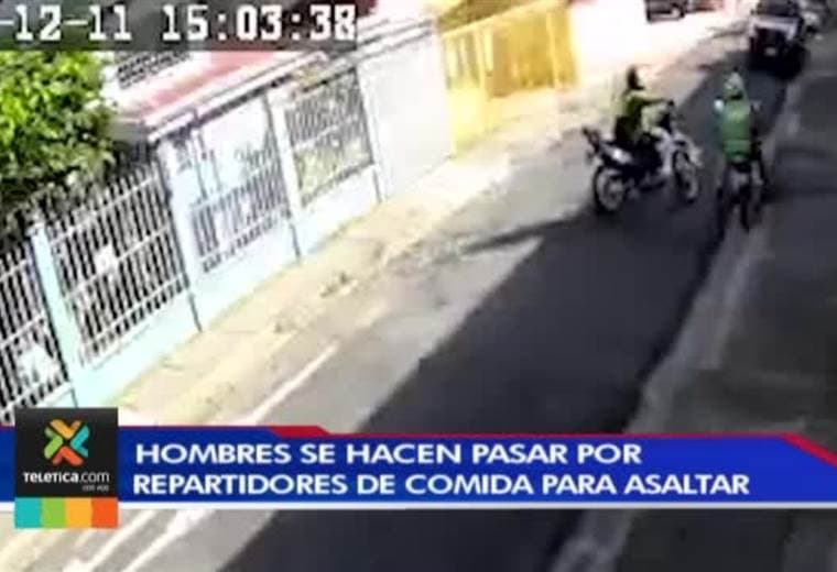 Hombres se hacen pasar por repartidores de comida para asaltar y robar en San Francisco de Dos Ríos