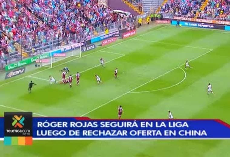 Róger Rojas anuncia que se queda en Alajuelense