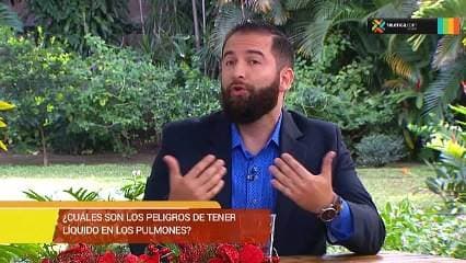 Conozca los síntomas de líquidos en los pulmones