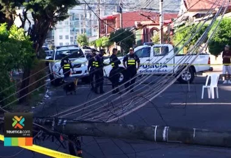 Trabajador de la Municipalidad de San José murió electrocutado por tendido eléctrico