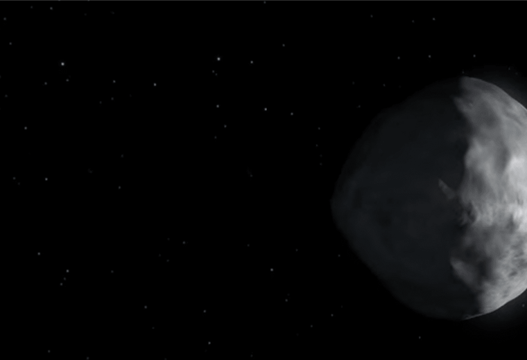 Asteroide Bennu. 