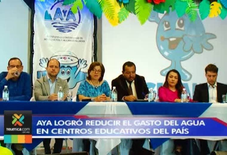 Centros educativos del país lograron ahorrar un 67% de agua gracias a novedoso plan