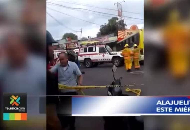 Impacto de autobús contra local comercial dejó 10 personas heridas en Alajuelita