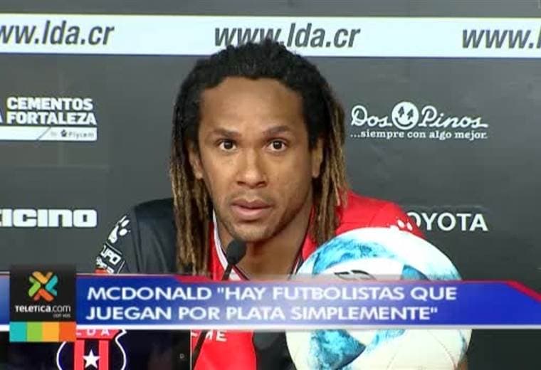 Jonathan Mcdonald habló sin temores previo al juego de vuelta contra Herediano