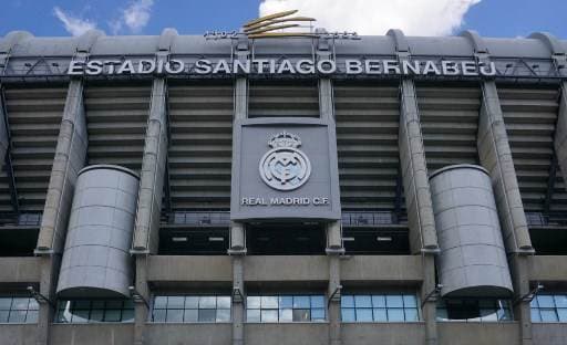 Estadio Santiago Bernabéu.|AFP