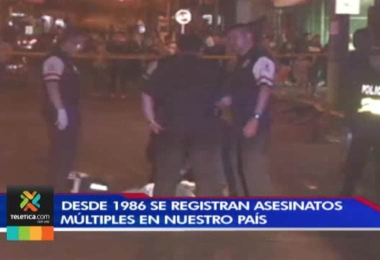 58 personas han fallecido en asesinatos múltiples en los últimos 32 años