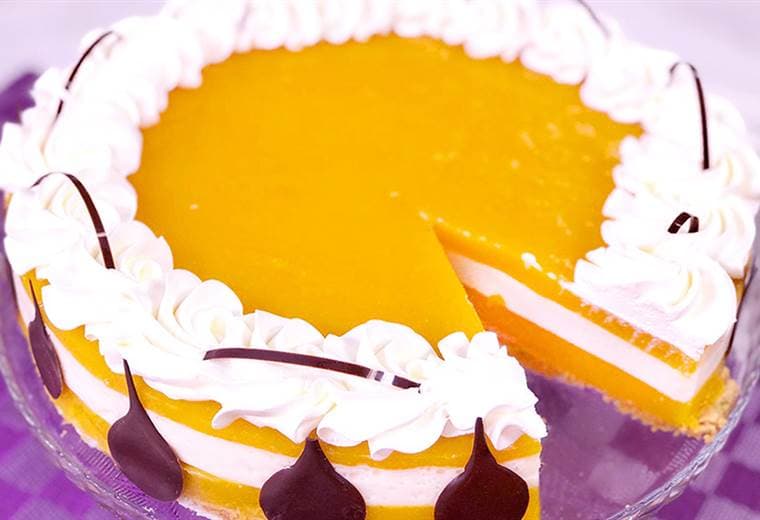 Receta: Pie de manga bicolor