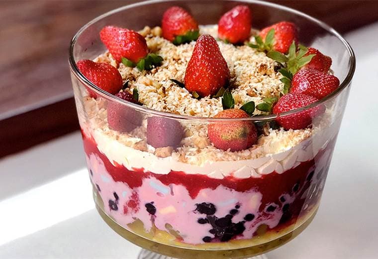 Receta: Ambrosia en cinco capas