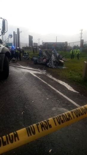 accidente de tránsito en Cartago deja 2 muertos