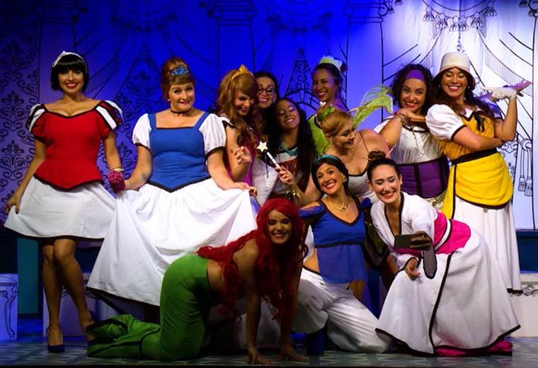 En Teatro El Triciclo en San José a partir de hoy se presenta la tercera temporada de la comedia: “12 Princesas en Pugna”…