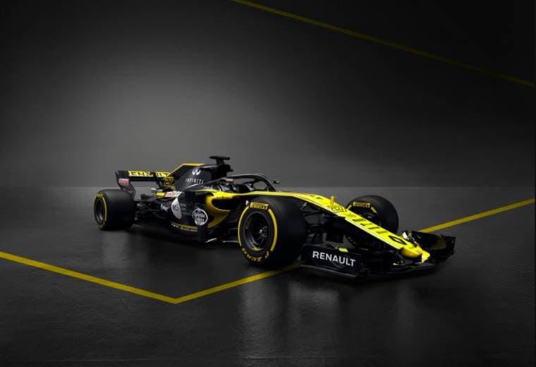 Renault desveló su nuevo monoplaza para la temporada 2018. 