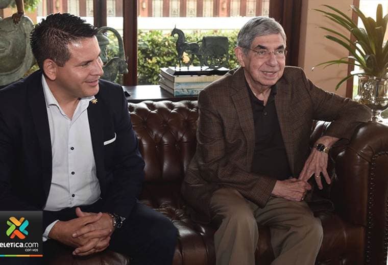 Fabricio Alvarado se reunió con expresidente Óscar Arias