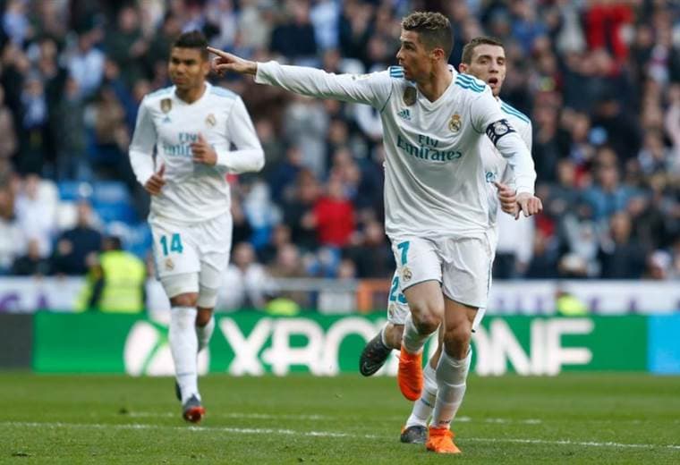 Cristiano Ronaldo, delantero portugués del Real Madrid.