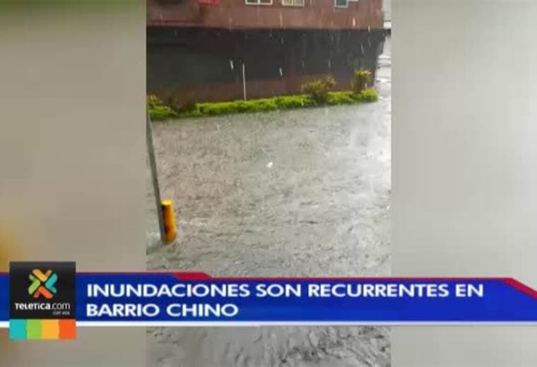 Municipalidad de San José realiza obras para disminuir inundaciones en el Barrio Chino y Luján
