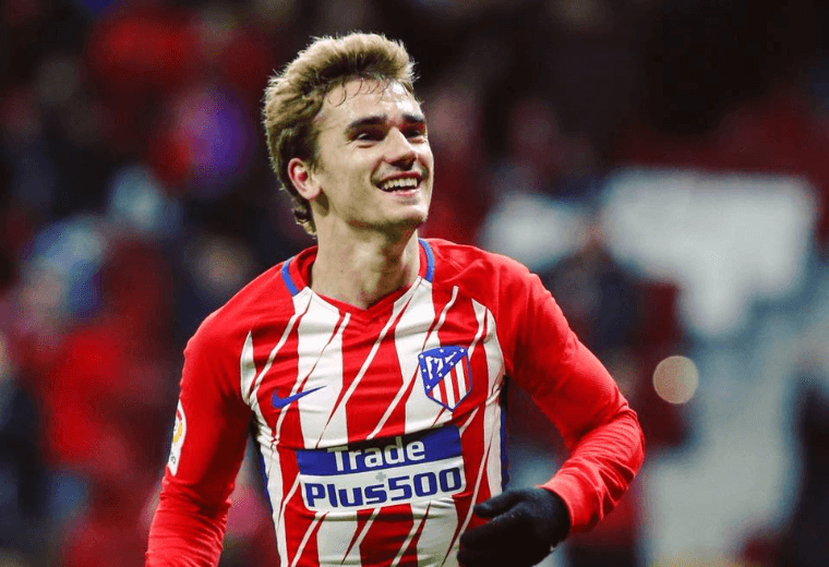 Antoine Griezmann delantero del Atlético de Madrid.|La Liga en Facebook