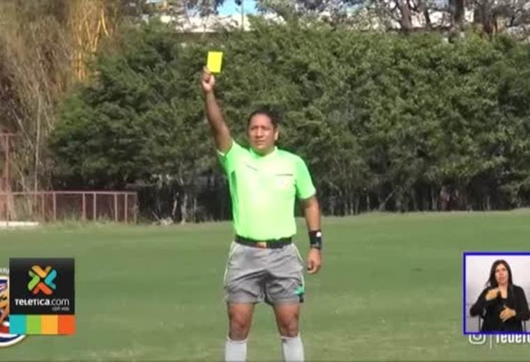 Cristian Rodríguez debutará como árbitro central en el partido de Guadalupe contra Limón