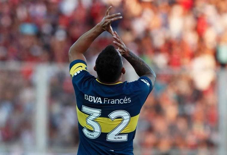 Carlos Tevez, atacante de Boca Juniors. 