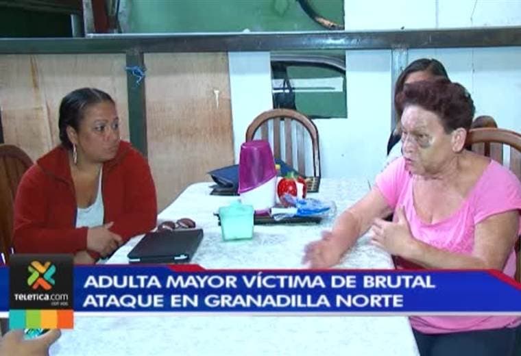 Anciana fue brutalmente golpeada por sus familiares; asegura que no recibió apoyo de las autoridades