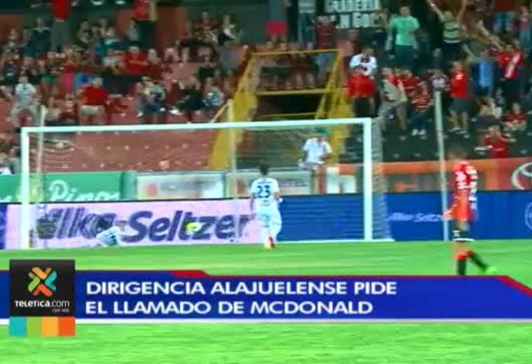 Dirigencia de Alajuelense pide el llamado de Jonathan McDonald a la Selección