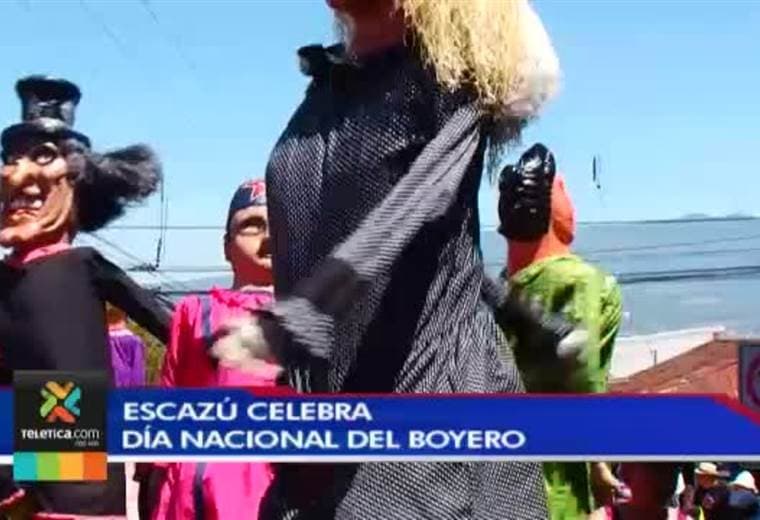 Escazú celebró el día nacional del boyero en un ambiente familiar y de fiesta
