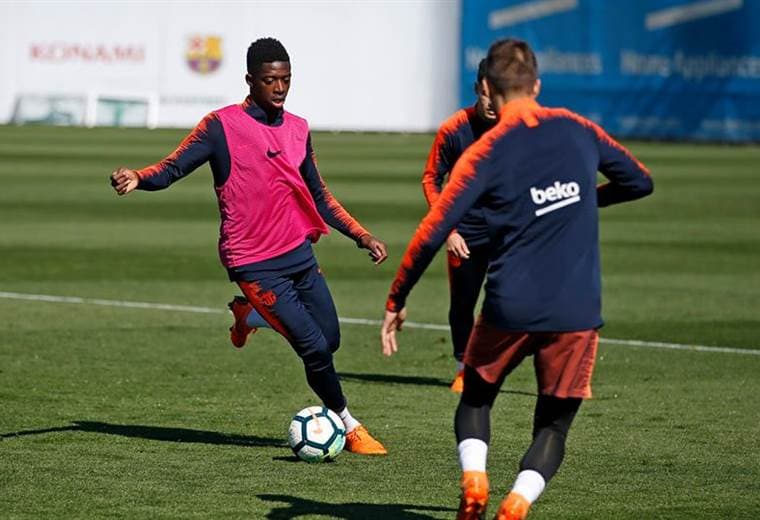 Ousmane Dembélé, extremo francés del FC Barcelona.