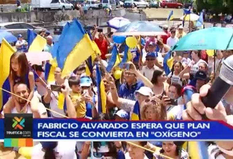 Fabricio Alvarado espera que el plan fiscal se convierta en oxígeno para el futuro gobierno