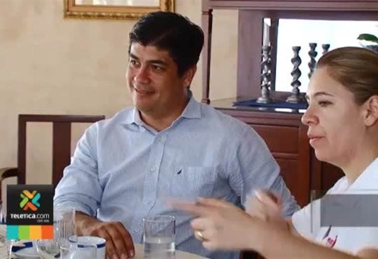 Carlos Alvarado recibió apoyo del diputado y exprecandidato presidencial del PUSC Rafael Orti