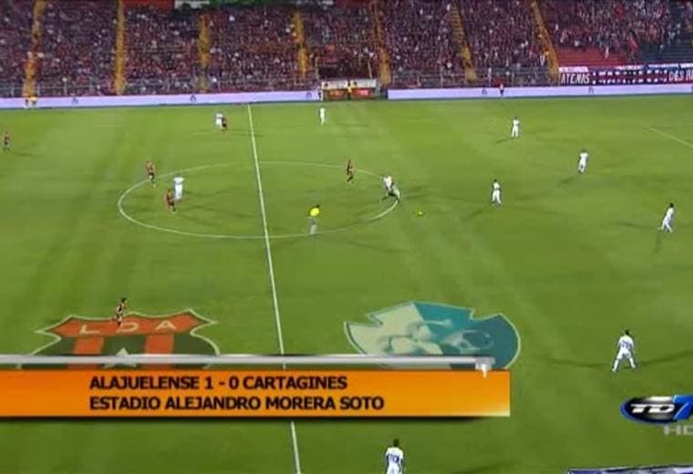 Fútbol Nacional: Alajuelense 1 vs 0 Cartaginés